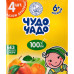 Сік для дітей від 6міс Яблуко-абрикос + Яблуко + Яблуко-персик + Яблуко-груша Чудо-Чадо к/у 4х200мл
