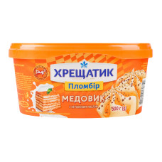 Морозиво 15% пломбір Медовик Хрещатик п/у 500г