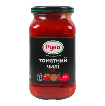 Соус Томатний чилі Руна с/б 485г