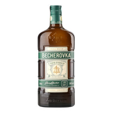 Лікер 0.5л 38% на травах Нефільтрована Becherovka пл