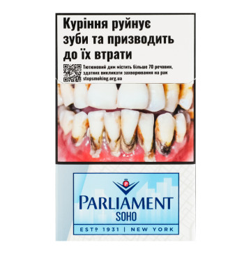 Сигарети з фільтром Parliament Soho Compact Silver 20шт