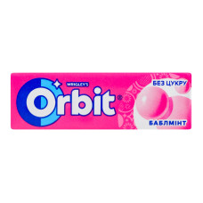 Гумка жувальна без цукру Баблмінт Orbit м/у 14г