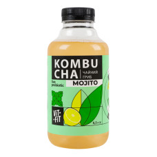 Напій бродіння фільтрований непастеризований Kombucha Mojito Vit-Fit п/пл 0.5л Напій бродіння фільтрований непастеризований Kombucha Mojito Vit-Fit п/пл 0.5л