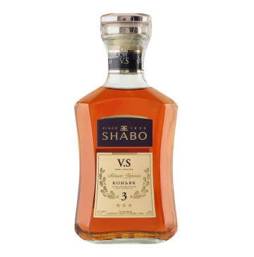 Коньяк 0.375л 40% 3 зірки V.S Shabo пл