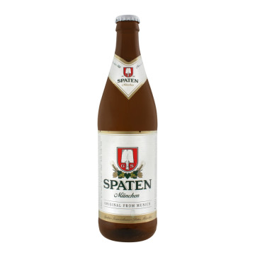 Пиво 0.5л 5.2% світле пастеризоване Münchner Hell Spaten пл