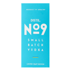 Горілка 700мл 40% Distil №9 к/у