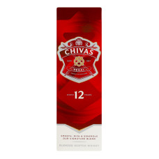 Віскі 0.5л 40% шотландське купажоване 12YO Chivas Regal к/у