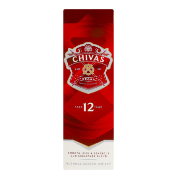 Віскі 0.5л 40% шотландське купажоване 12YO Chivas Regal к/у