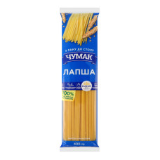 Вироби макаронні Лапша Чумак м/у 400г