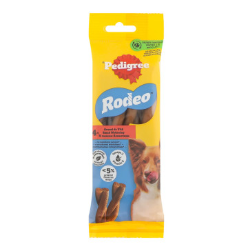 Корм сухий додатковий для дорослих собак З яловичиною Rodeo Pedigree д/п 70г