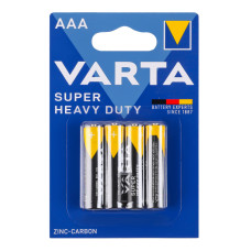 Батарейка AAA 1.5V R03 №2003 Super Heavy Duty Varta 4шт