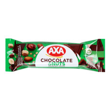 Батончик зерновий Nuts&Chocolate Axa м/у 25г