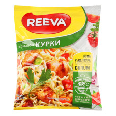 Локшина швидкого приготування зі смаком курки Reeva м/у 85г