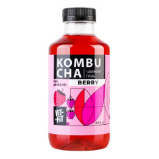 Напій бродіння фільтрований непастеризований Kombucha Berry Vit-Fit п/пл 500мл