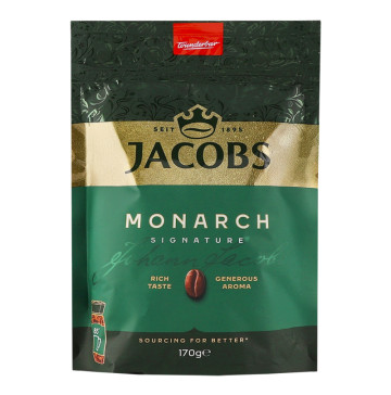 Кава розчинна сублімована Monarch Jacobs д/п 170г