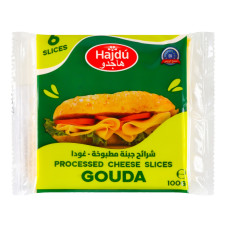 Слайси сирні 37% Gouda Hajdu м/у 100г