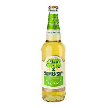 Cидр 500мл 4.7% солодкий Яблуко Somersby пл