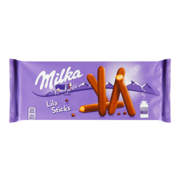 Печиво-палички вкрите молочним шоколадом Choco Sticks Milka м/у 112г