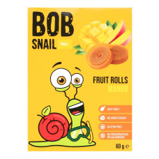 Цукерки фруктові Mango Rolls Bob Snail к/у 60г