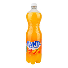 Напій безалкогольний сильногазований соковмісний Fanta Orange Zero Sugar п/пл 1.25л