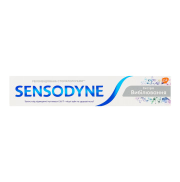 Паста зубна Екстра вибілювання Sensodyne 75мл