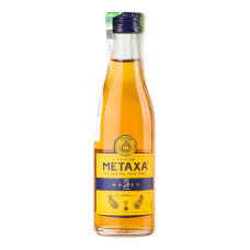 Напій алкогольний 0.05л 38% 5 зірок Metaxa пл