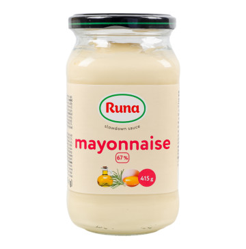 Майонез 67% Runa с/б 415г