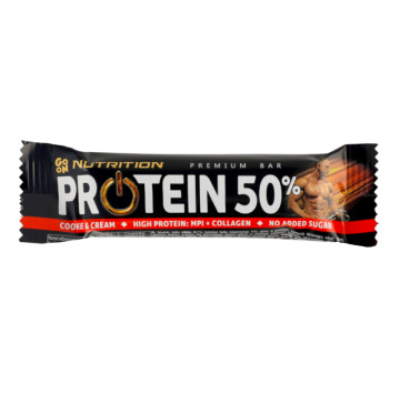 Батончик глазурований з тістечково-сметанковим смаком Protein 50% Go On Nutrition м/у 40г