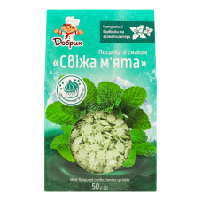 Посипка кондитерська фігурна Свіжа м'ята Добрик к/у 50г