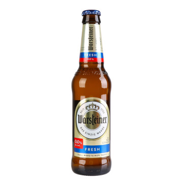 Пиво 0.33л 0.05% безалкогольне світле пастеризоване Premium Fresh Warsteiner пл