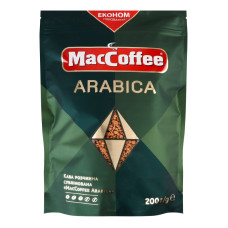 Кава розчинна сублімована MacCoffee Arabica д/п 200г