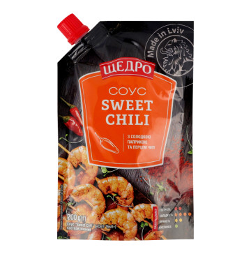 Соус Sweet Chili Щедро д/п 200г