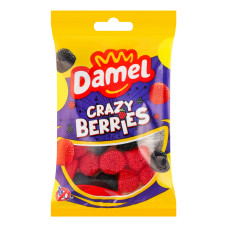 Цукерки желейні Crazy berries Damel м/у 80г