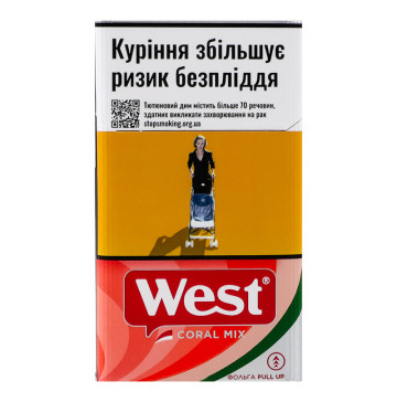 Сигарети з фільтром West Coral Mix 20шт