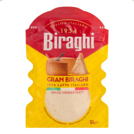Сир витриманий свіжо натертий Gran Biraghi Biraghi м/у 50г