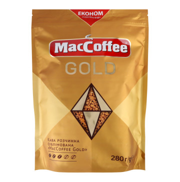 Кава розчинна сублімована Gold MacCoffee д/п 280г