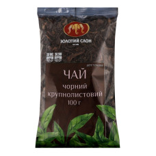 Чай чорний крупнолистовий Золотий слон м/у 100г