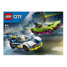 Конструктор для дітей від 6років №60415 Police Car and Muscle Car Chase City Lego 1шт Конструктор для дітей від 6років №60415 Police Car and Muscle Car Chase City Lego 1шт