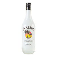 Лікер 1л 21% со вкусом кокоса Malibu пл