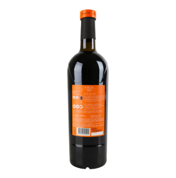 Вино 750мл 9.5-14% червоне сухе Merlot Villa UA пл