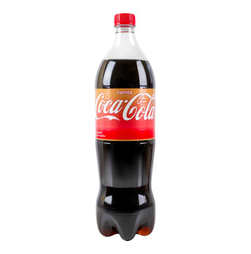 Напій безалкогольний сильногазований на ароматизаторах Vanilla Coca-Cola п/пл 1.25л