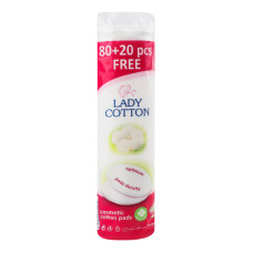 Диски ватні косметичні Lady Cotton 100шт