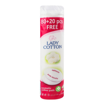 Диски ватні косметичні Lady Cotton 100шт