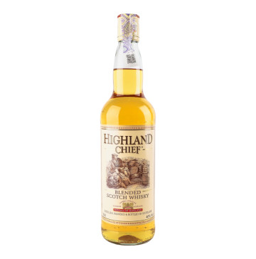 Віскі 0.7л 40% купажований Highland Chief пл