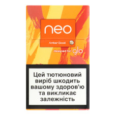 Виріб тютюновмісний для електричного нагрівання з фільтром Neo Demi Amber Boost 20шт Виріб тютюновмісний для електричного нагрівання з фільтром Neo Demi Amber Boost 20шт