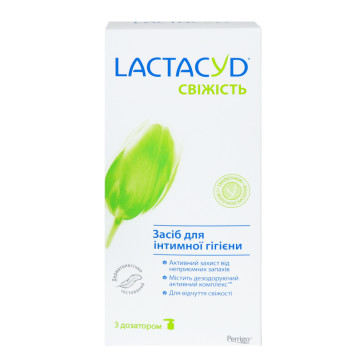 Засіб для інтимної гігієни Свіжість Lactacyd 200мл