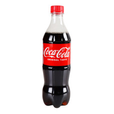 Напій безалкогольний сильногазований на ароматизаторах Original taste Coca-Cola п/пл 500мл