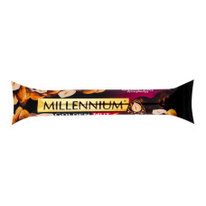 Шоколад чорний з начинкою та цілими горіхами Golden Nut Millennium м/у 40г