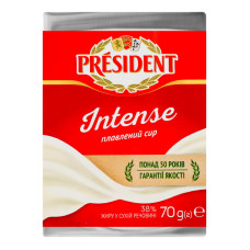 Сир плавлений 38% Intense President м/у 70г