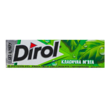 Гумка жувальна без цукру Класична м'ята Dirol м/у 14г